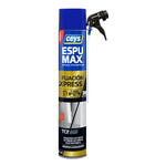 Espuma poliuretano CEYS Espumax Fijación Xpress 750ml con cánula aplicadora manual.