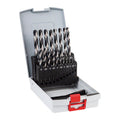 Set de 19 brocas Bosch HSS PointTeQ en estuche ProBox gris y rojo, diámetros de 1 a 10 mm para metal