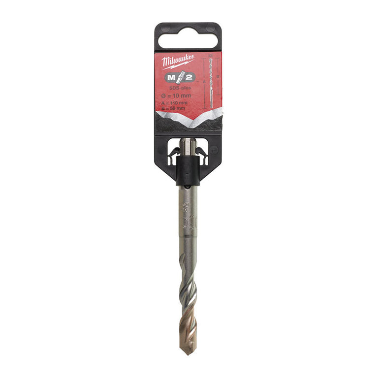 Brocas Piedra Sds-plus Milwaukee M2 - 2 Cortes Milwaukee — Brocas
