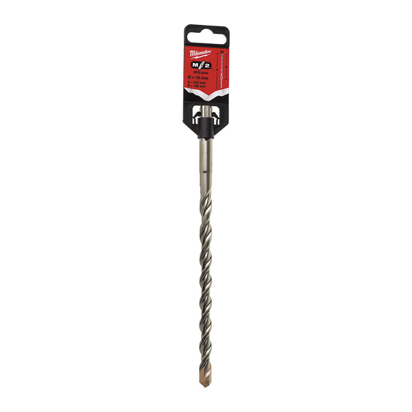 Brocas Piedra Sds-plus Milwaukee M2 - 2 Cortes Milwaukee — Brocas