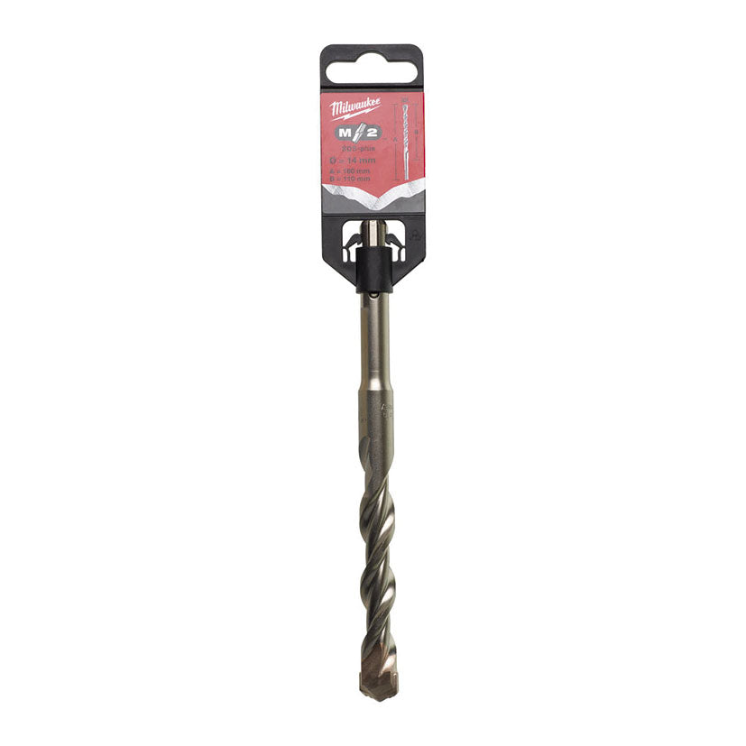 Brocas Piedra Sds-plus Milwaukee M2 - 2 Cortes Milwaukee — Brocas