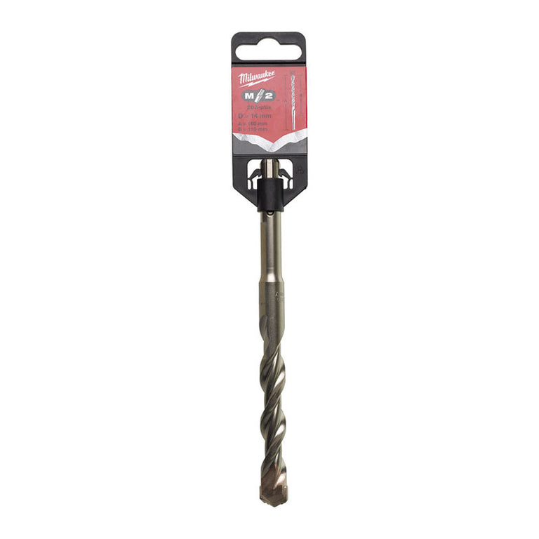 Brocas Piedra Sds-plus Milwaukee M2 - 2 Cortes Milwaukee — Brocas