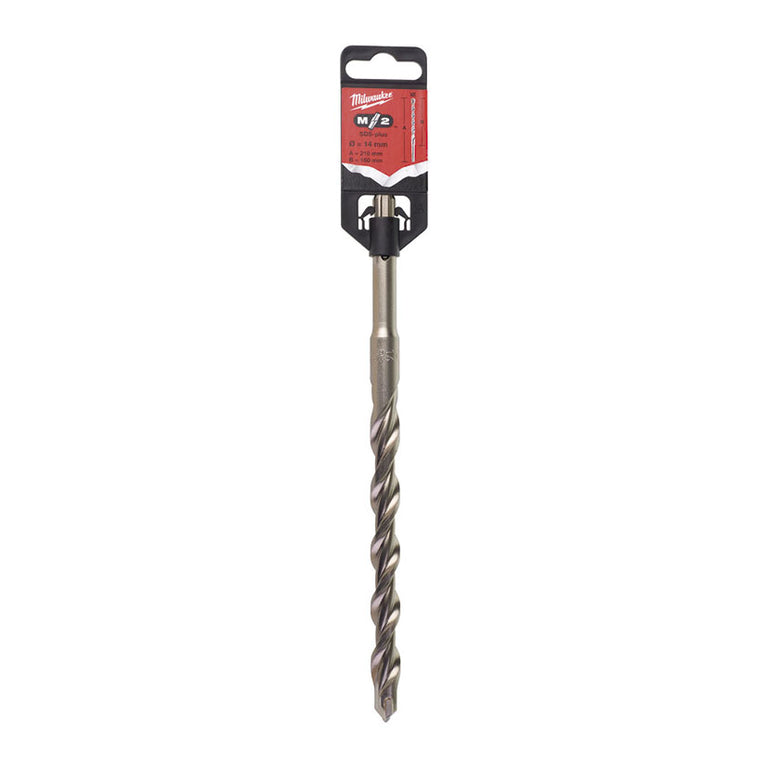 Brocas Piedra Sds-plus Milwaukee M2 - 2 Cortes Milwaukee — Brocas