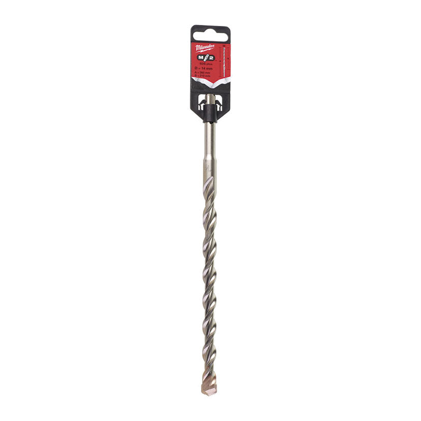 Brocas Piedra Sds-plus Milwaukee M2 - 2 Cortes Milwaukee — Brocas