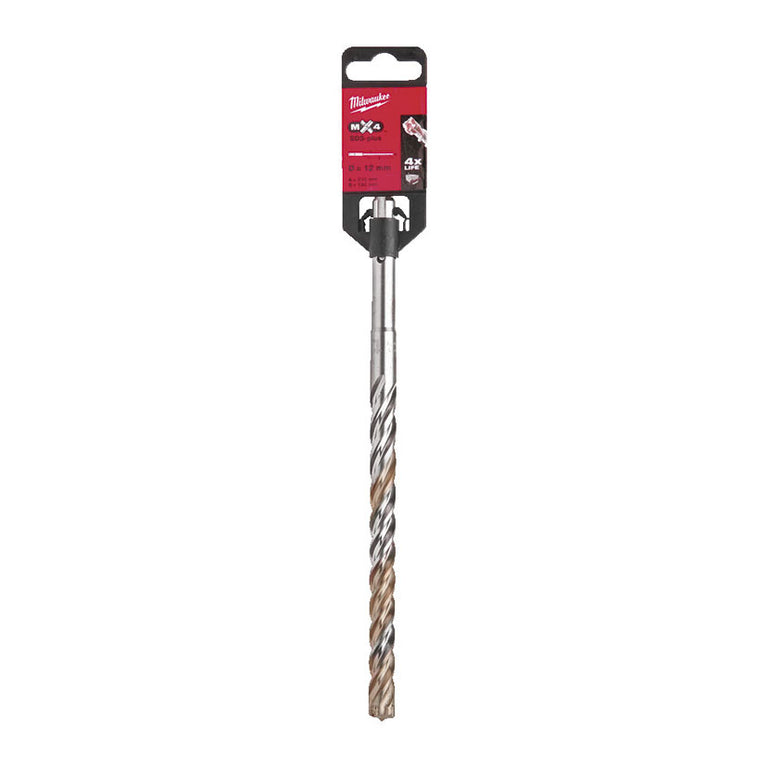 Broca Piedra Sds-plus Milwaukee Mx4(t) - 4 Cortes Milwaukee — Brocas