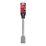 Cincel Milwaukee Sledge SDS-Plus en su embalaje original con especificaciones técnicas