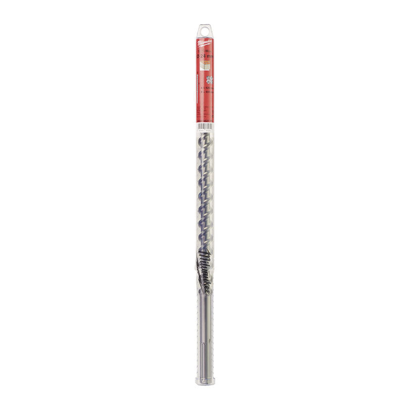 Broca Piedra Sds-max Milwaukee Mx4(t) - 4 Cortes Milwaukee — Brocas