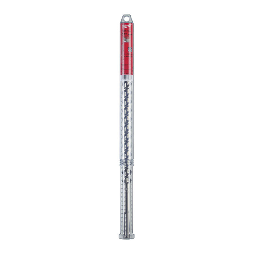 Broca Piedra Sds-max Milwaukee Mx4(t) - 4 Cortes Milwaukee — Brocas