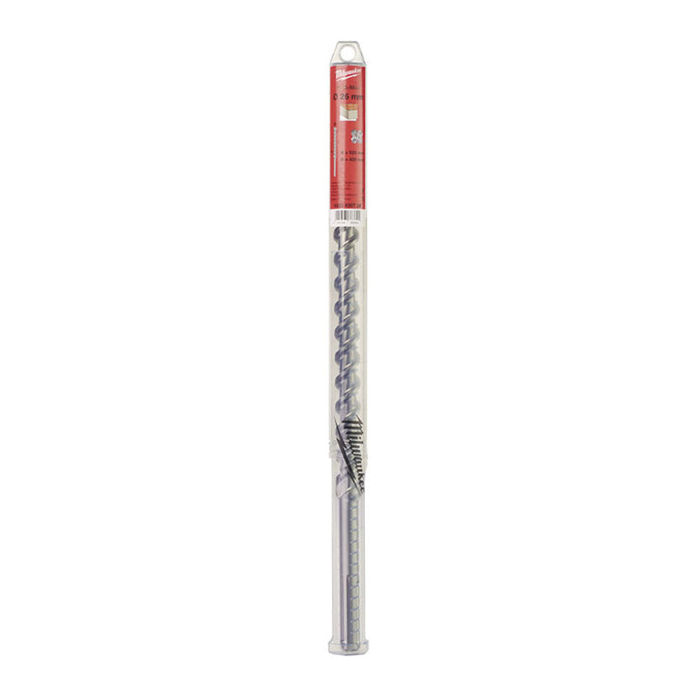 Broca Piedra Sds-max Milwaukee Mx4(t) - 4 Cortes Milwaukee — Brocas