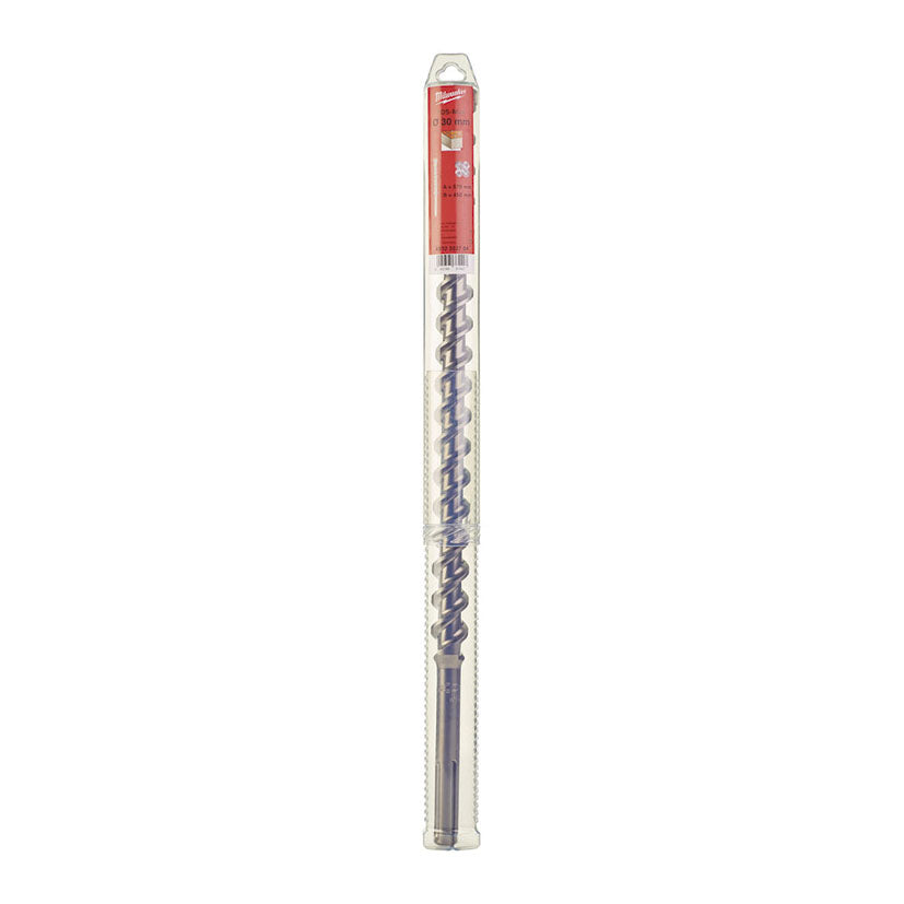 Broca Piedra Sds-max Milwaukee Mx4(t) - 4 Cortes Milwaukee — Brocas