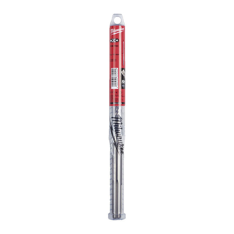 Broca Piedra Sds-max Milwaukee Mx4(t) - 4 Cortes Milwaukee — Brocas