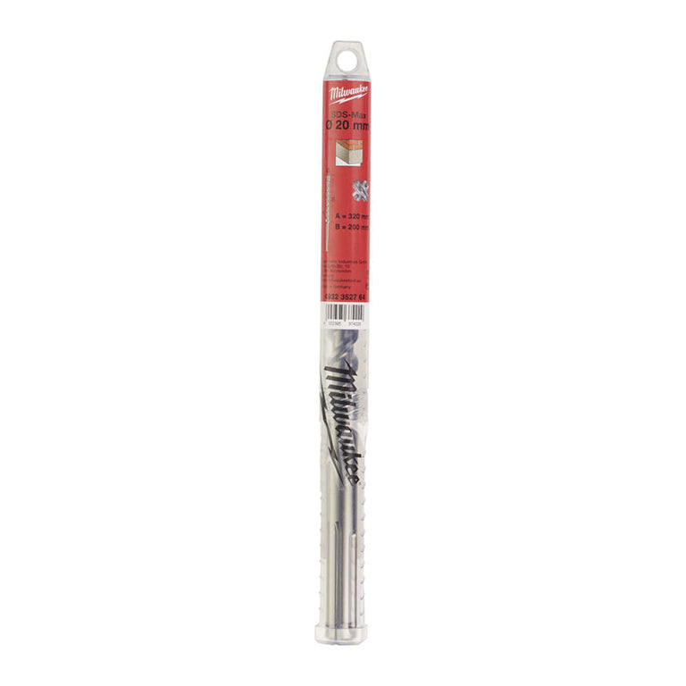 Broca Piedra Sds-max Milwaukee Mx4(t) - 4 Cortes Milwaukee — Brocas