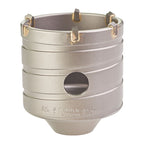 Corona perforadora Milwaukee TCT 65mm para martillo SDS-Plus