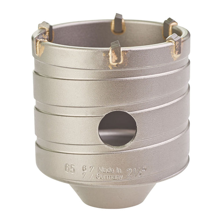 Corona perforadora Milwaukee TCT 65mm para martillo SDS-Plus