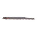 Hoja de sierra sable Milwaukee 240mm 4/5 TPI para madera y plástico