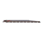 Hoja de sierra sable Milwaukee 240mm 4/5 TPI para madera y plástico
