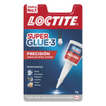 Envase Loctite Super Glue-3 Precisión 5g resistente al agua y lavavajillas