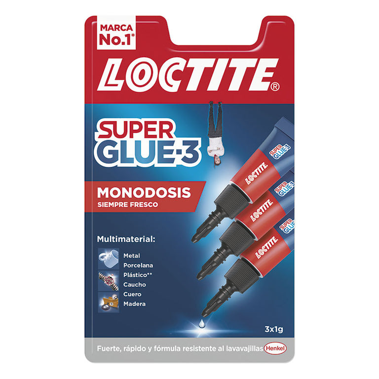 Adhesivo Instantáneo Loctite Super Glue-3 Loctite — Adhesivos Instantáneos
