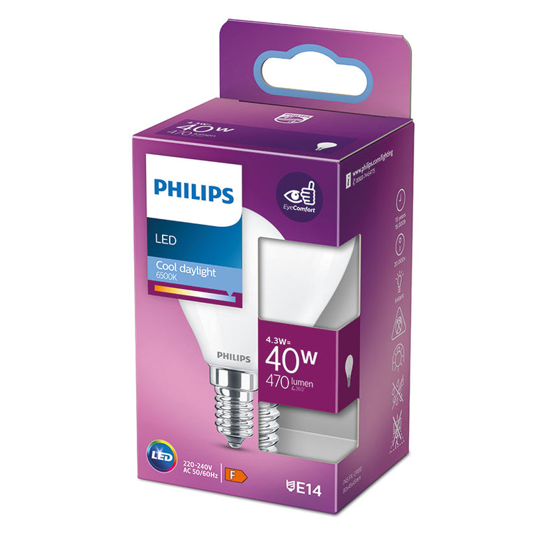 Bombilla Miniglobo E14 Led Philips Philips — Bombillas Led