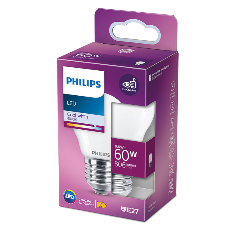 Bombilla Miniglobo E27 Led Philips Philips — Bombillas Led