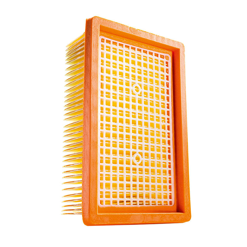 Filtro plegado plano Kärcher KFI 4410 naranja compatible con aspiradoras series WD4, WD5 y WD6.
