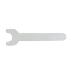 Llave de acero para el apriete y cambio de discos en amoladoras de 115mm.
