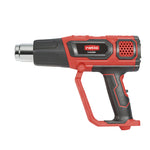 Vista lateral de decapador profesional RATIO R-DC2000 de 2000W con empuñadura ergonómica antideslizante