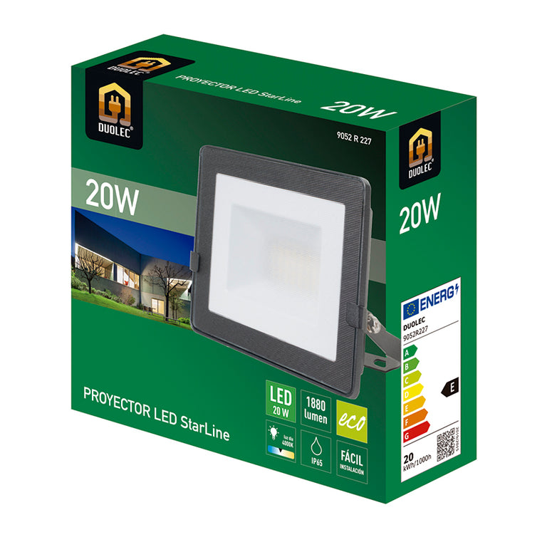 Luz Día 4.000k Duolec — Lámparas Exterior