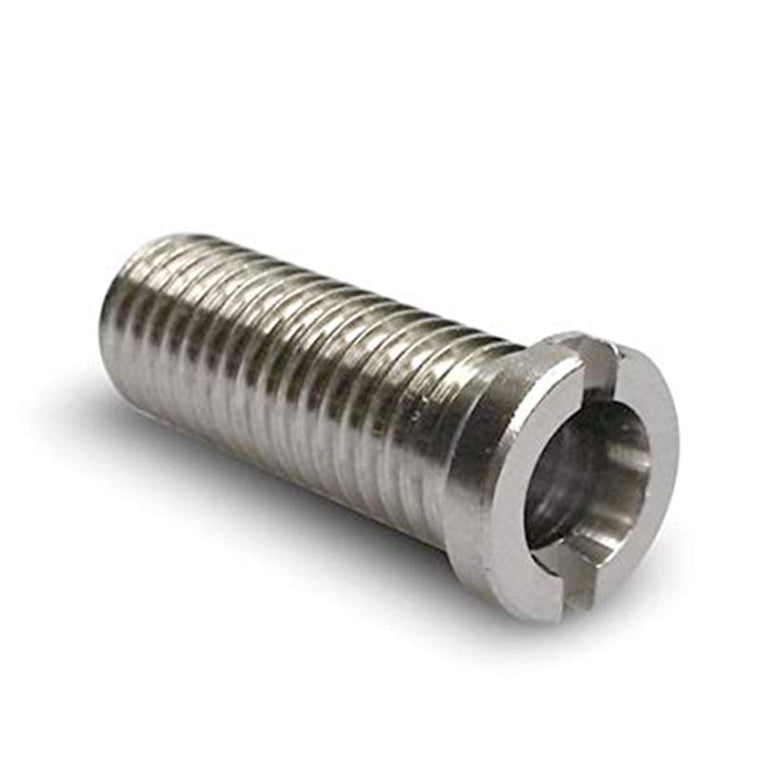 Tornillo de acero inoxidable M12 x 36mm para válvula de fregadero con cabeza ranurada