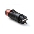 Clavija Enchufe Profesional Famatel IP54 16A 250V Negro