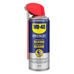 Spray WD-40 Specialist Lubricante de Silicona 400ml con sistema Smart Straw para aplicación amplia