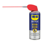 Bote de silicona WD-40 Specialist con cánula desplegada para lubricación de precisión en plásticos y gomas