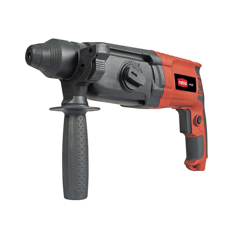 Martillo ligero Ratio R-ML800 800W con empuñadura auxiliar y sistema SDS-Plus.
