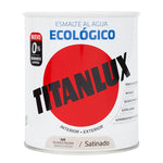 Esmalte TITANLUX al agua satinado color blanco piedra multi-superficie