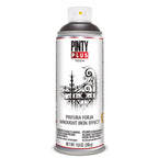 Bote spray Pintyplus Tech Pintura Forja color negro acabado metálico 400ml