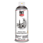 Bote spray Pintyplus Tech Pintura Forja color negro acabado metálico 400ml