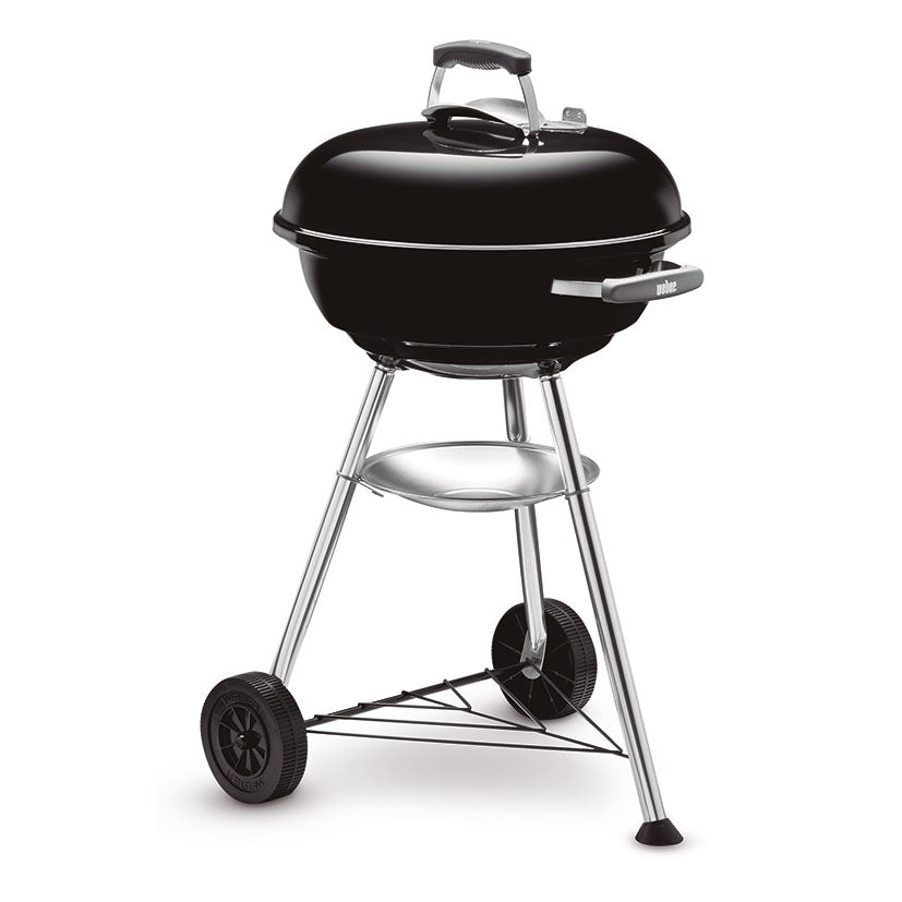 Pack Barbacoa Weber Compact Kettle Ø 47 Cm y 3 Kg Briquetas Weber — Barbacoas y Hornos