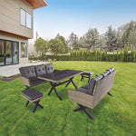 Conjunto de Jardín Pascua -sin Marca — Mueble de Fibra Sintética