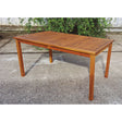 Muebles de Jardín Mediterráneo en Madera de Acacia