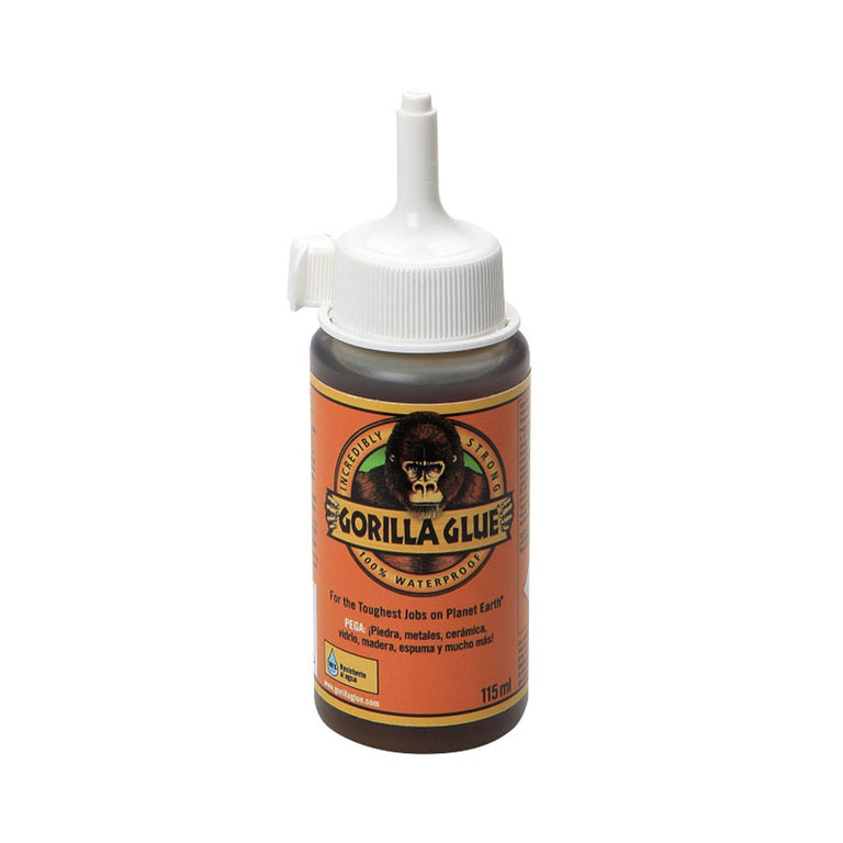 Bote de adhesivo Gorilla Glue Original de 115ml con aplicador de precisión