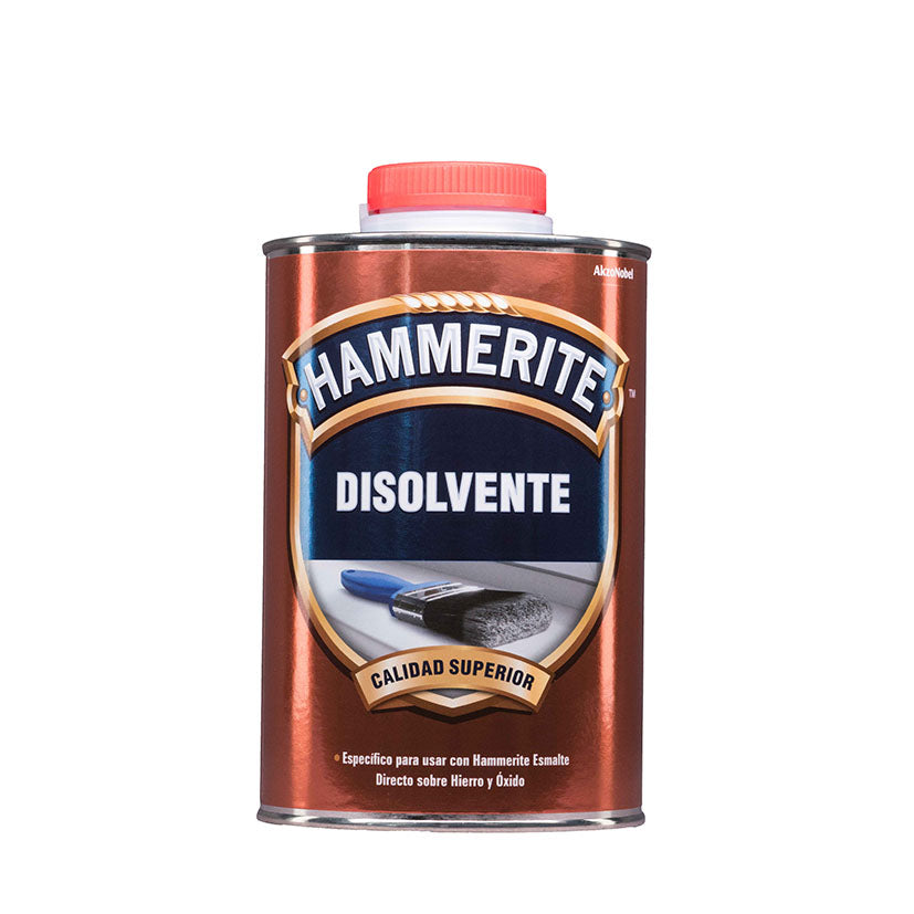 Bote metálico de Disolvente Hammerite de 250ml para esmaltes de hierro y óxido
