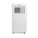 Vista frontal completa del climatizador portátil HABITEX AC9000 diseño compacto y moderno