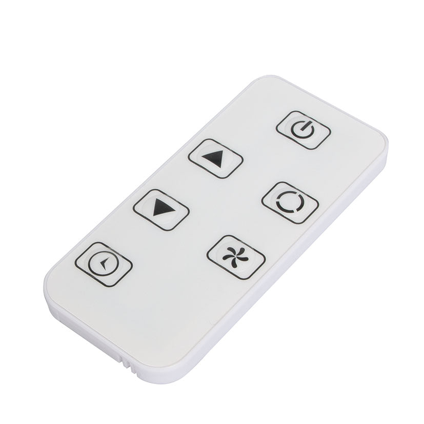 Mando a distancia blanco para control de funciones del aire acondicionado portátil HABITEX
