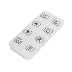 Mando a distancia ergonómico para control de funciones del aire acondicionado portátil Habitex.