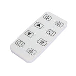 Mando a distancia ergonómico para control de funciones del aire acondicionado portátil Habitex.