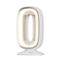 Ventilador sin aspas Habitex VSA-18 blanco con luz LED frontal encendida