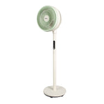 Ventilador de pie HABITEX VPM91 en color blanco y verde menta altura máxima