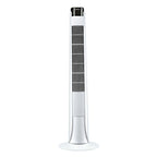 Ventilador de torre Habitex VT095 blanco con panel de control superior y diseño estilizado
