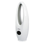 Ventilador sin aspas HABITEX VT98 blanco diseño moderno ovalado vista lateral
