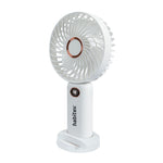 Ventilador portátil Habitex VMM99 blanco recargable con 5 velocidades